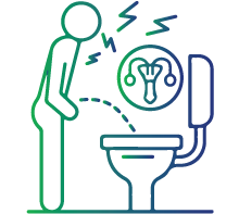 Difficulty urinating