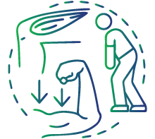 Diagnosis of conditions that could result in elevated levels of creatinine in bodily fluids, such as pleural effusions linked to rhabdomyolysis (breakdown of muscle tissue)