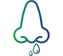 Spontaneous and hard-to-stop nose bleed