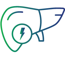 Enlarged liver and spleen