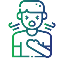 Difficulty breathing