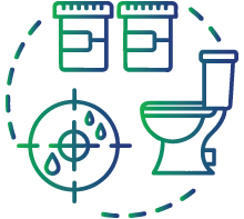 Blood in your urine or stool