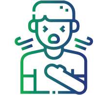 Difficulty in breathing