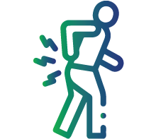 Lower back or abdominal pain