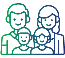Who have family history of heart disease