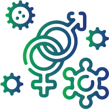 To determine an individual’s risk of getting herpes from a partner who has herpes.