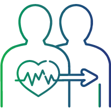 Prior to an organ  or tissue transplantation