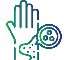 Changes in hair, skin, or nails