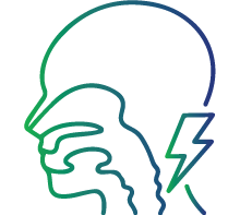 Difficulty chewing or swallowing