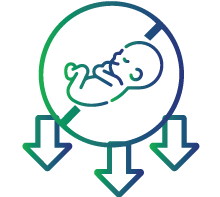 Has repeated miscarriages