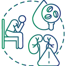 To diagnose conditions that cause loss of protein in the urine