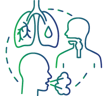 Coughing up brown mucus plugs