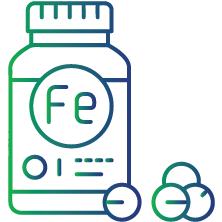 Guiding the iron therapy treatment in the management of  inflammatory  and infective condition