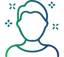 Lack of facial or body hair