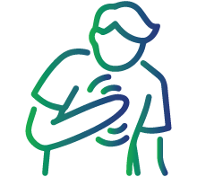 Chest discomfort or pain