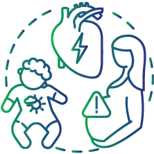 When newborns exhibit abnormal developmental or congenital flaws