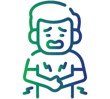 Abdominal pain or discomfort