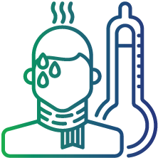 To diagnose patients suffering from flu from some days