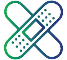 Slow wound healing and skin rashes.