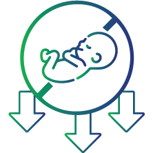 Issues related to pregnancy, such as recurrent miscarriages and unusual bleeding following birth.