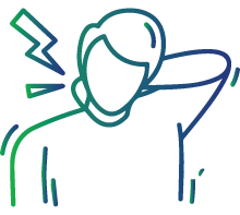 Neck pain and stiffness