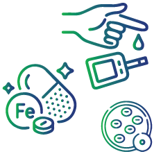 Nutritional deficiencies (e.g. iron)