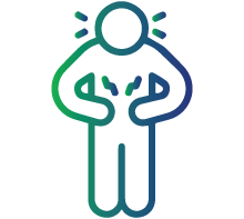 Cramps, bloating, or persistent gas