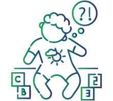 Developmental delays or hypotonia (low muscle tone)