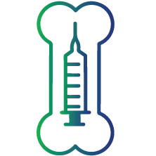 Patients undergoing bone marrow biopsy as part of a hematologic evaluation.