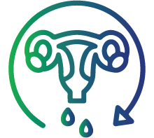 Irregular or missed menstrual periods.