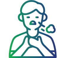 Difficulty breathing