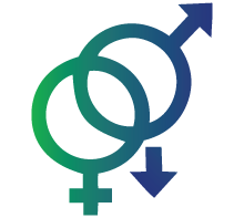 Symptoms of androgen deficiency in men, such as low libido or fatigue