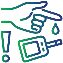 Uncontrolled diabetes