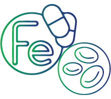 Have disorders associated with iron storage in the body