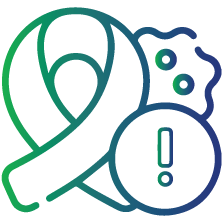 To distinguish low risk (benign)  from high risk ovarian cancer(malignant)