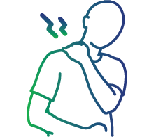 Symptoms of meningitis, including fever, neck stiffness, or confusion