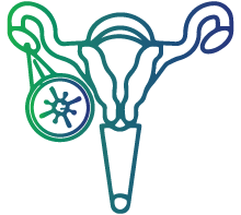 Any signs of ovarian tumour