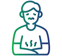 Stomach cramps and pain