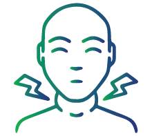 Swollen lymph nodes in the neck