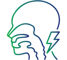 Difficulty swallowing or breathing due to muscle spasms