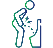 Pain while urination or a burning sensation