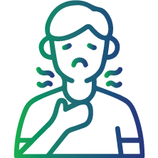 If you experience symptoms of aspergillosis infection