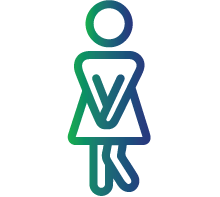 A frequent need to urinate