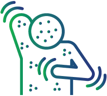 Rash on the skin (appears first on the face  before spreading across the body)