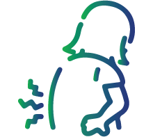 Lower back or pelvic pain