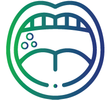 Small white spot inside the mouth