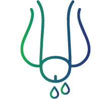 White, yellow, or green urethral discharge (in men)