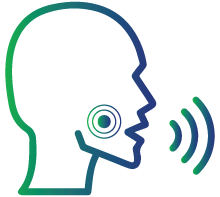 Change in voice (e.g. hoarseness)