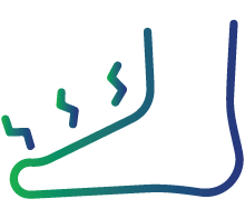 Tingling in the face, arms, or legs