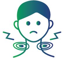 Swollen lymph nodes in the neck